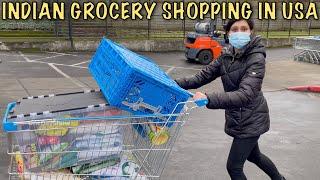 Indian grocery shopping in USA | H Mart | Indian grocery store | OneDayShow