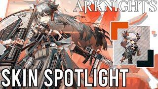 【Arknights EN】Saria Stronghold Skin Spotlight | Bloodline of Combat