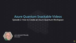 How to Create an Azure Quantum Workspace