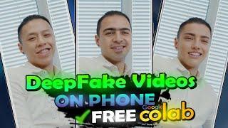 Updated 2025 : DeepFake Videos For Free Using Google Colab (Roop) On Your Mobile Phone