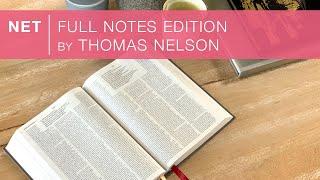 NET Full Notes Edition – Bible Review