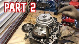 How To Rebuild Pitbike Engine/Swap Crankshafts Part 2