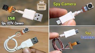 4 Amazing Spy Camera Make - Using  Old Mobile Camera || DIY Spy Camera