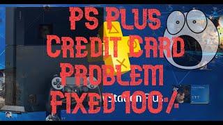 PS4 Error: wc-40382-7 || PS Plus Credit/Master...etc Card Not Working || Fixed, March 2021