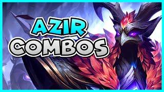 AZIR COMBO GUIDE | How to Play Azir Season 12 | Bav Bros