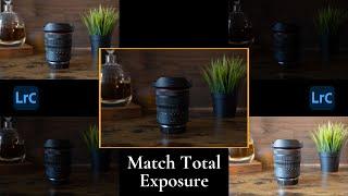 Match Your Exposure in Lightroom  - EASY way, and why it doesn't always work!!!