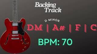 Smooth Rock/Pop Ballad Backing Track in D Minor | 70 BPM Jam Track