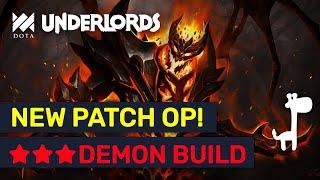 DEMONS ARE OP! EPIC New Patch Trolls & Demon Builds! |  Dota Underlords