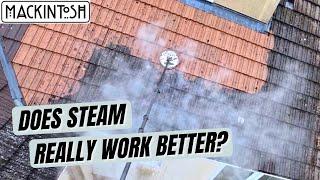 Does Steam Clean This Roof Faster?