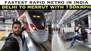 Namo Bharat Rapid metro train Experience | Business and economy class service review in detail