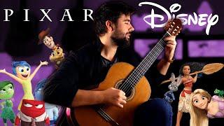 5 Uplifting Disney / Pixar Songs On Guitar