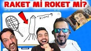 RAKET Mİ? ROKET Mİ? GÜLMEKTEN ÖLDÜK!(GARTIC.IO)  | Gereksiz oda-Ümidi-Yavuz Selim