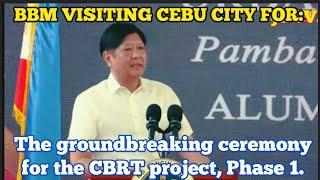 The first BRT project in Cebu City lead by BBM and other DOTr officials! #cebucity