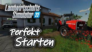 LS22 Starter Tutorial - Der perfekte Start - So startet Ihr richtig im Landwirtschafts Simulator 22