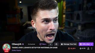 Ludwig Accidentally goes Live on Connor's Twitch Channel