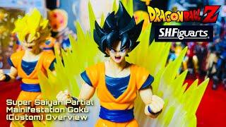 SH Figuarts Super Saiyan Partial Manifestation Goku Overview (Custom)