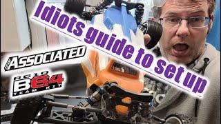 Team Associated RC10B6.4 car set up guide for club racers - what we have learnt