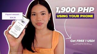 Earn 1,900Php answering Surveys or sharing Internet (Phone Only) #teachermarie #earnmoneyonline