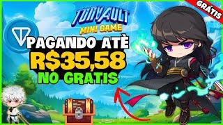  JOGO NFT GRÁTIS MOBILE de MINERAÇÃO e TA PAGANDO MUITO ! Como GANHAR no TON VAULT - FREE TO PLAY