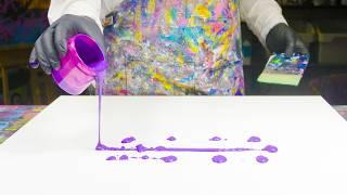  Create a Stunning Rose in Street Art Style | Acrylic Paint and Stencil Demo 