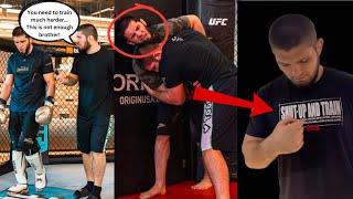 Khabib DESTROYS Islam Makhachev & UFC Stars in Brutal Training Session | Crazy Coaching!