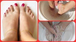 How to Get Baby Soft Feet Easily At Home || Get Rid of Dark Feet || Mamtha Nair