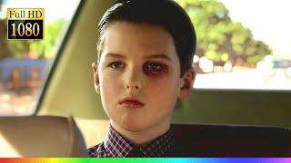 When Sheldon gets punched in face | Young Sheldon | Missy Cooper | Sheldon Cooper