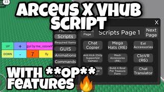 Arceus X New VHub Script 