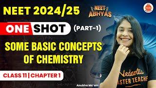 Some Basic Concepts of Chemistry Class 11 Chemistry ONE SHOT [Part 1] | NEET Abhyas | NEET 2024/25