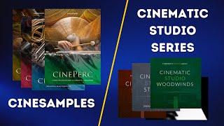 Cinesamples vs. Cinematic Studio Series!