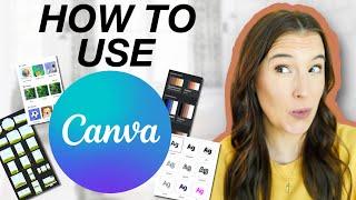 CANVA TUTORIAL FOR BEGINNERS 2024 (How to start using Canva step by step)