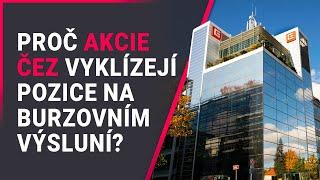 Proč akcie ČEZ vyklízejí pozice na burzovním výsluní?