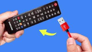 Take a Common USB Cable and Fix All Remote Controls in Your Home! How to Repair TV Remote Control!