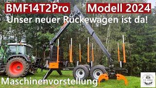 Unser neuer Rückewagen ist da! BMF14T2Pro - Modell 2024 | Maschinenvorstellung