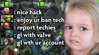 IF VALVE BAN MY ACCOUNT AGAIN!! NO WONDER!! It was 5x reports from this guys! | Techies Official