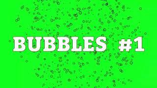 Bubbles | Fizz |  Green Screen | Free VFX Footage for Video Editors | No Copyright