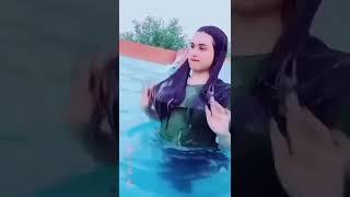 Rimal Ali Shah Hot VideoIn Pool 