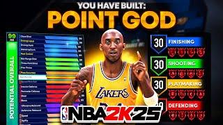 BEST 2-WAY POINT GUARD BUILD in NBA 2K25! CONTACT DUNKS + LIMITLESS RANGE! best build 2k25