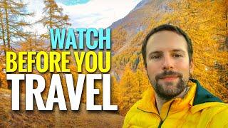 The TRUTH about Traveling during OCTOBER/NOVEMBER in SWITZERLAND - Autumn - Watch BEFORE you go!