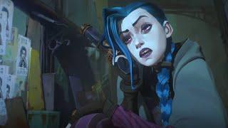 Arcane Season 2 Jinx badass introduction - "If you ever need to curse a society"