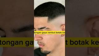 potongan gaya rambut botak keren anak sekolah