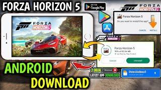 HOW TO DOWNLOAD FORZA HORIZON 5 ON ANDROID FROM GOOGLE PLAY STORE | FORZA HORIZON ANDROID DOWNLOAD