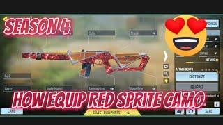 How Equip Red Sprite Camo on Epic blueprint #callofduty #codm #codmmunity  #howequipredspritecamo