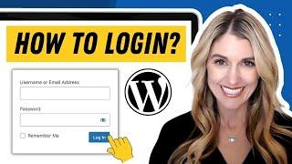 How to Login to WordPress Admin Dashboard (for Beginners )