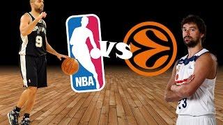 Top 5 Best Games - NBA vs Euroleague Teams (2012-2016)