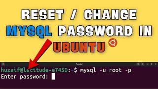 Forgot Password of MySQL Root User in Ubuntu 22.04 / Linux - No Password Required Steps