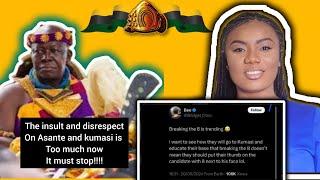 Bridget Otoo of metro TV  also jabs  Asante and Kumasi// ASANTEHENE ......