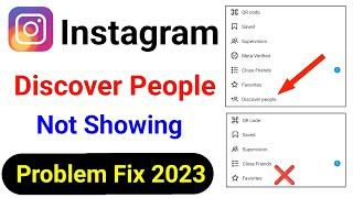 Instagram Discover People Not Showing | Instagram Discover People Option Enable Kaise Kare 2023 |