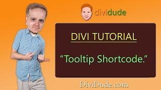 Divi Tooltip Shortcode Tutorial - How to Add