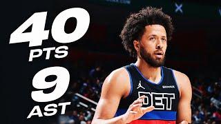 Cade Cunningham GOES OFF For SEASON-HIGH 40 PTS!  | January 4, 2025